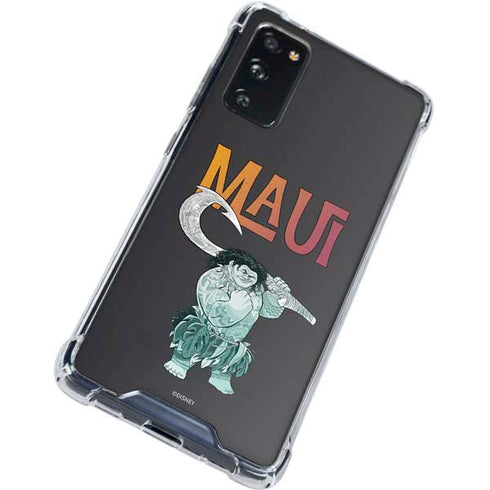 Disney Princess Moana Maui Galaxy S20 FE Clear Case